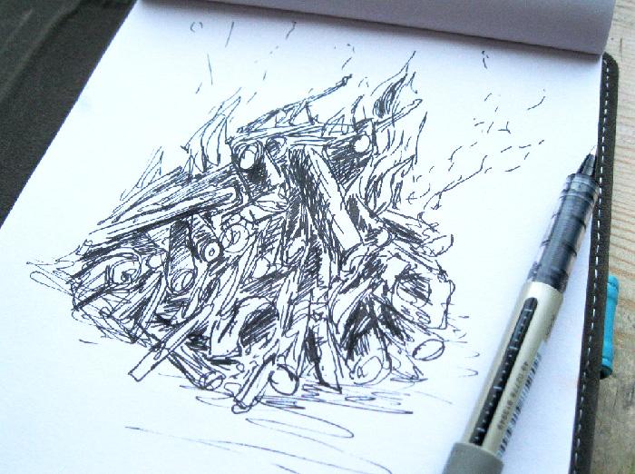 November 30 Day Sketch a day Challenge - image 6 - student project