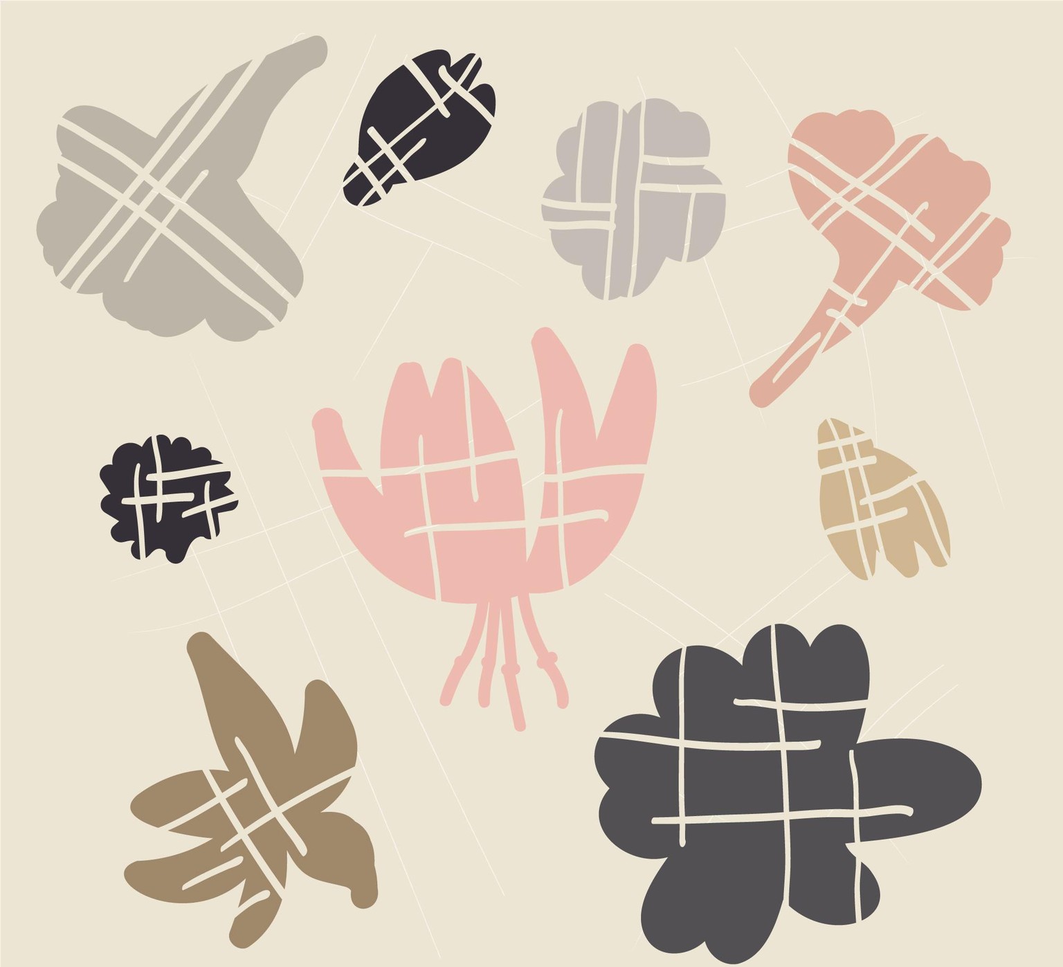 Floral pattern design - image 3 - student project