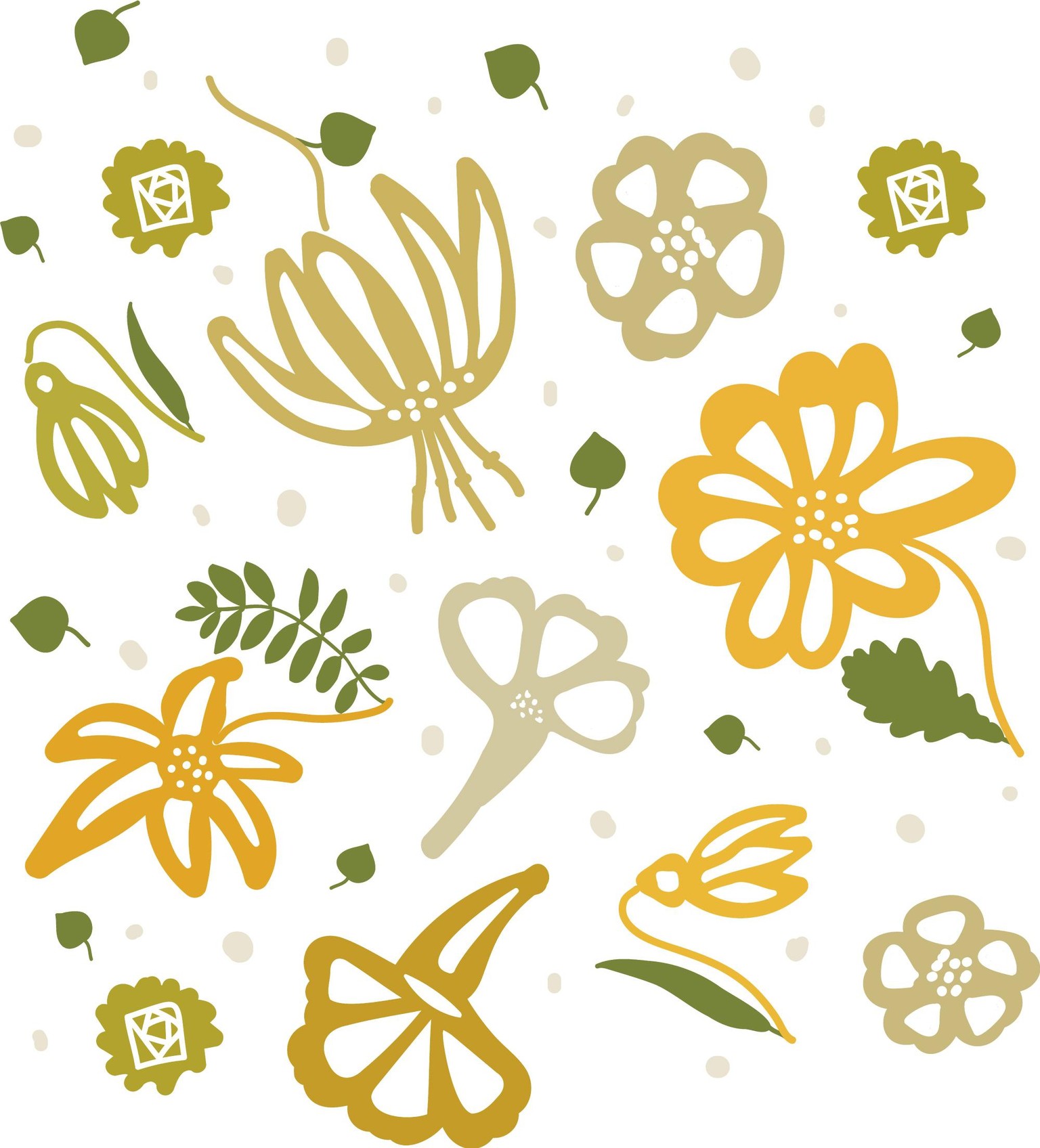 Floral pattern design - image 4 - student project