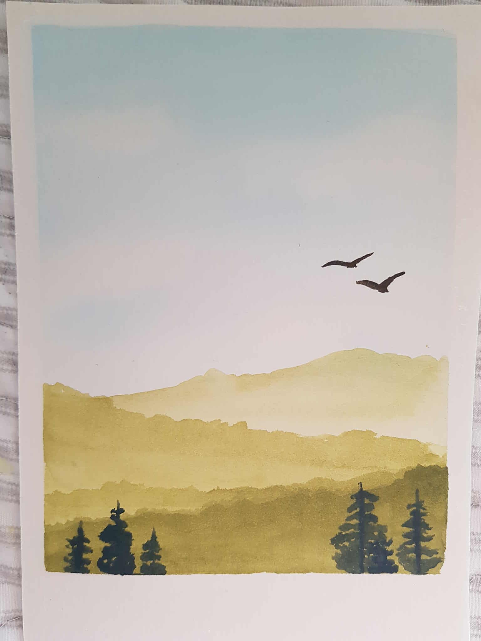my very first water color paintings :) - image 2 - student project