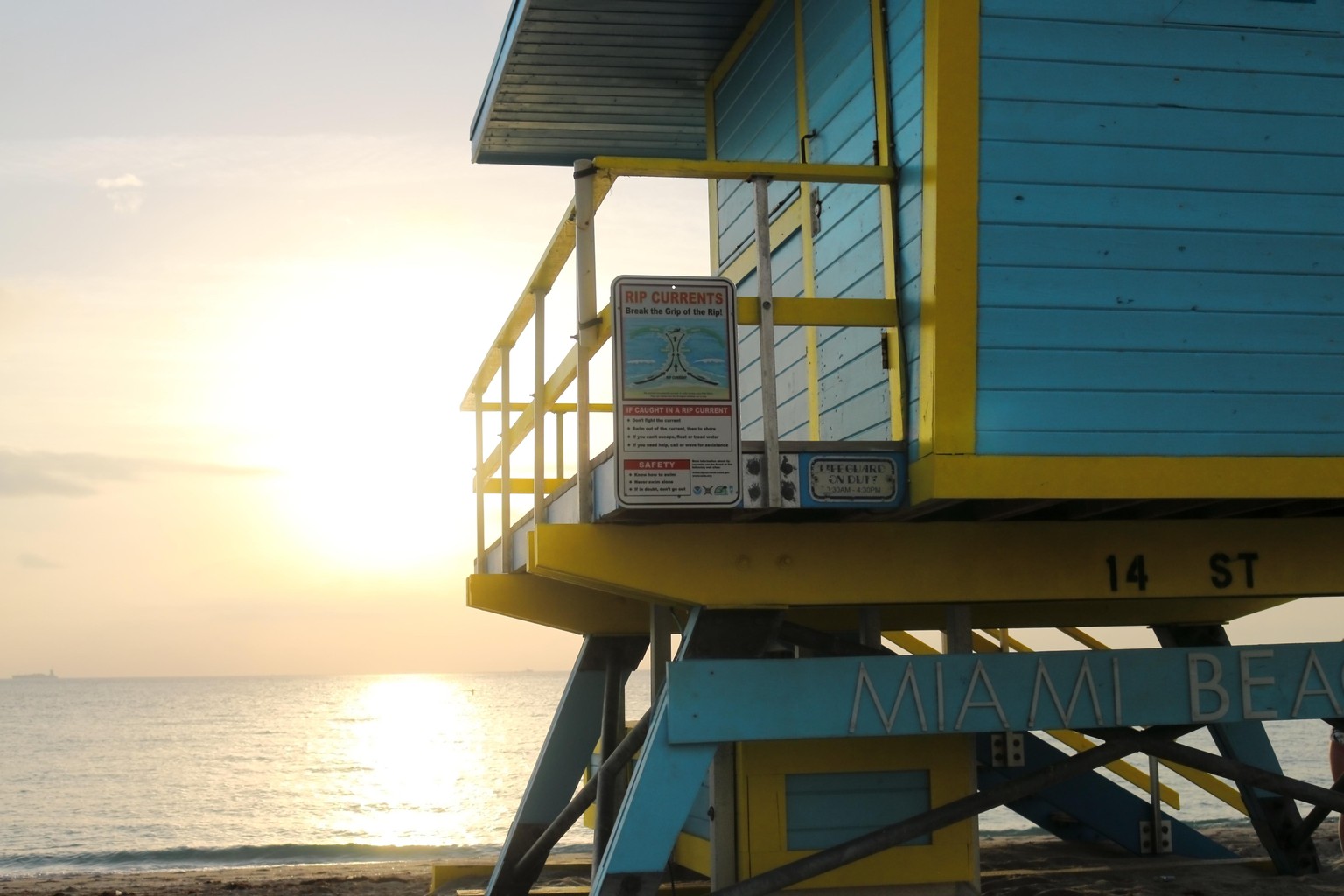 Miami sunrise, sunset taken back in March - image 6 - student project