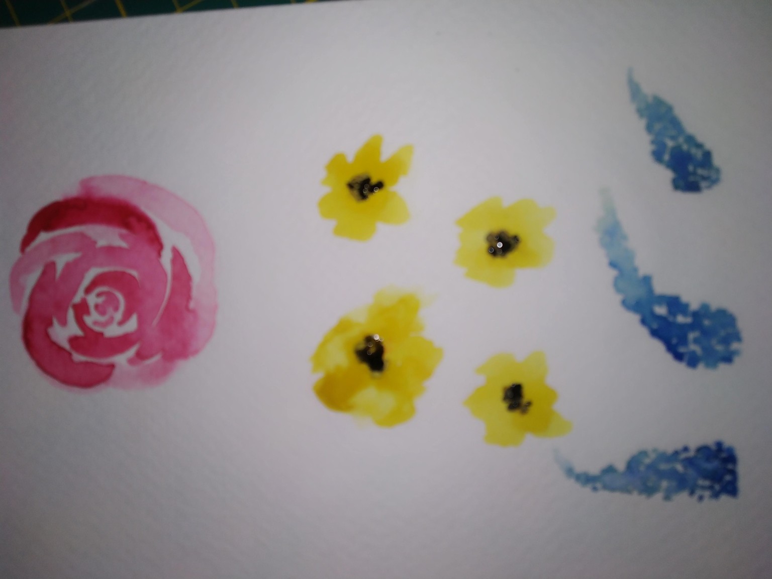 Floral bookmark - image 2 - student project