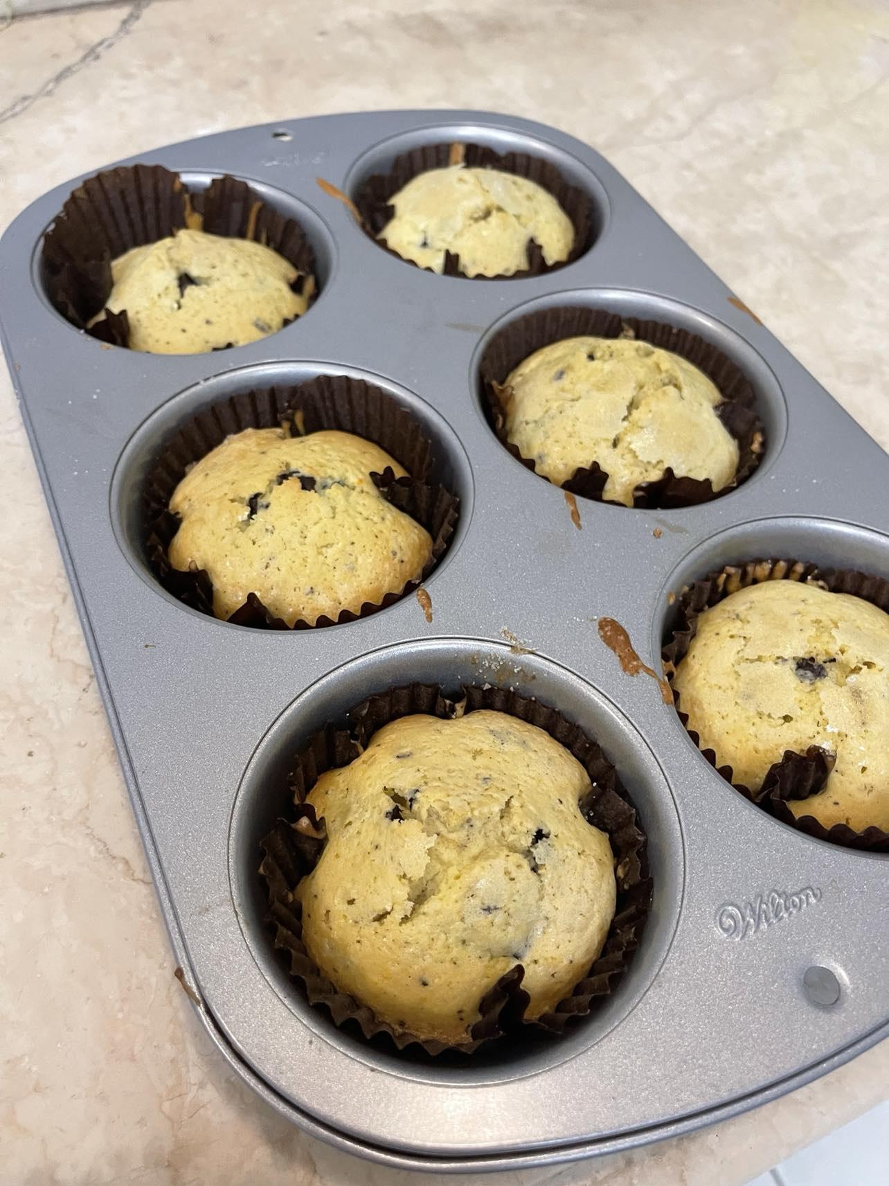 Dark Chocolate Orange Muffins - image 1 - student project