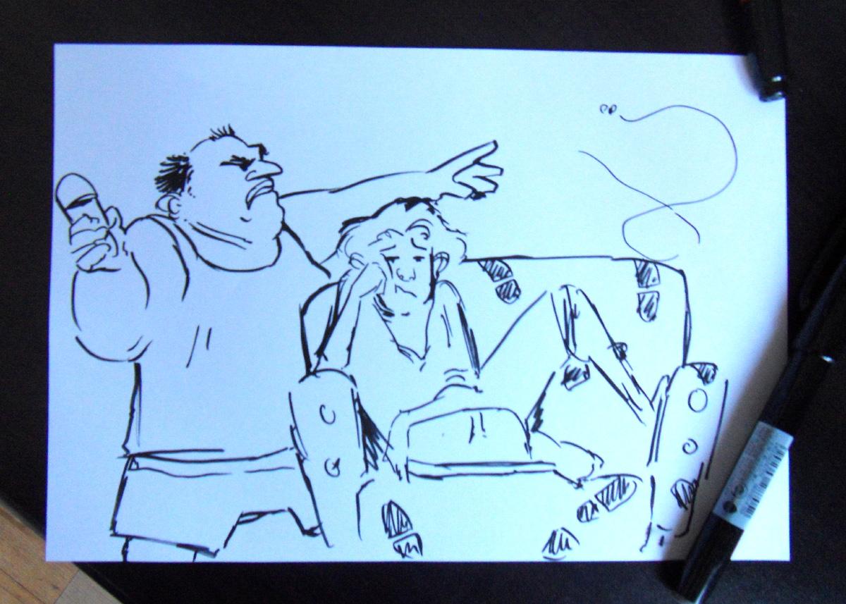 BURGLARS / SNAKE NANNY / BLIND MAN - image 2 - student project