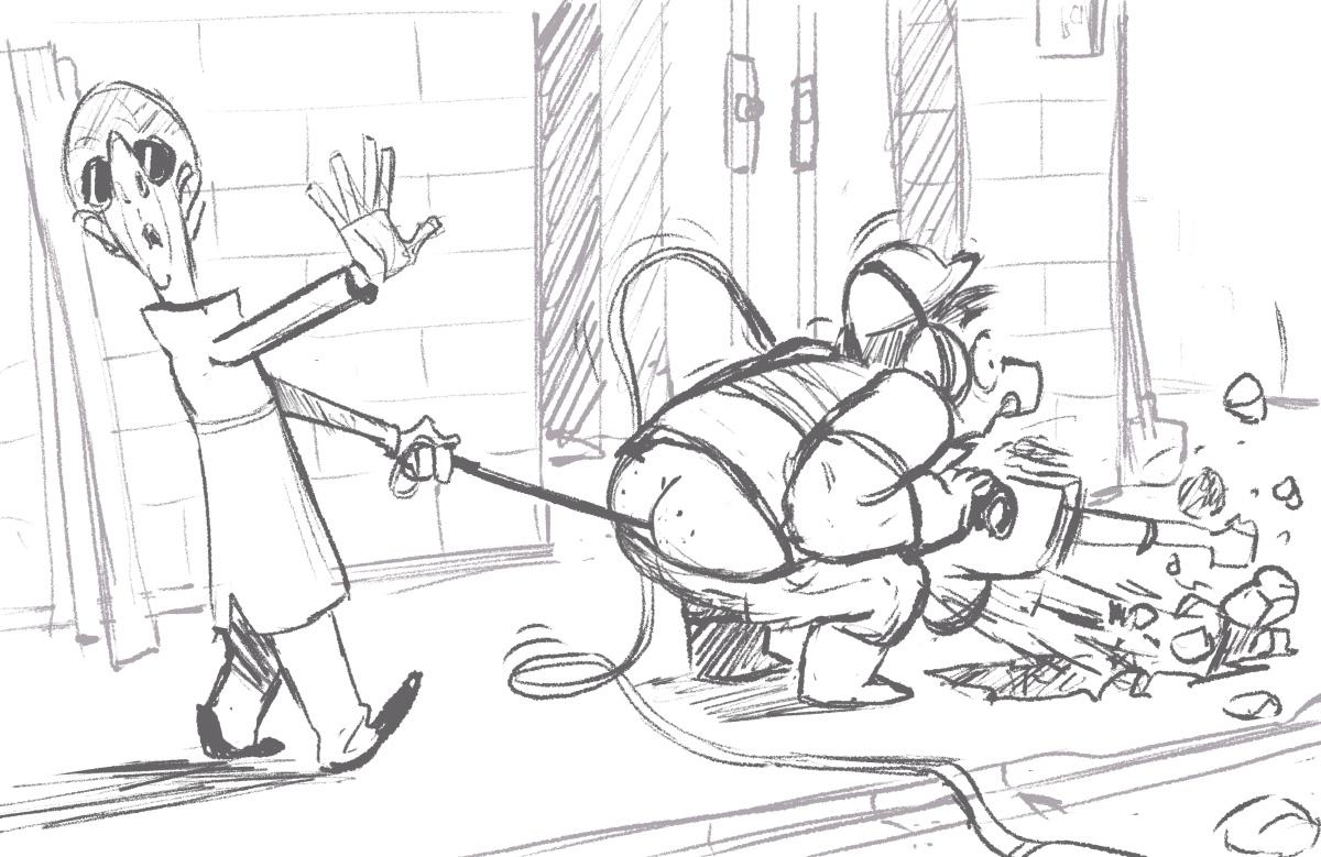 BURGLARS / SNAKE NANNY / BLIND MAN - image 15 - student project