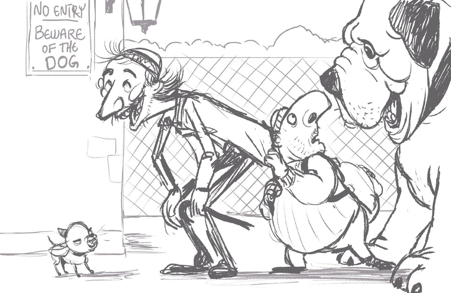 BURGLARS / SNAKE NANNY / BLIND MAN - image 19 - student project