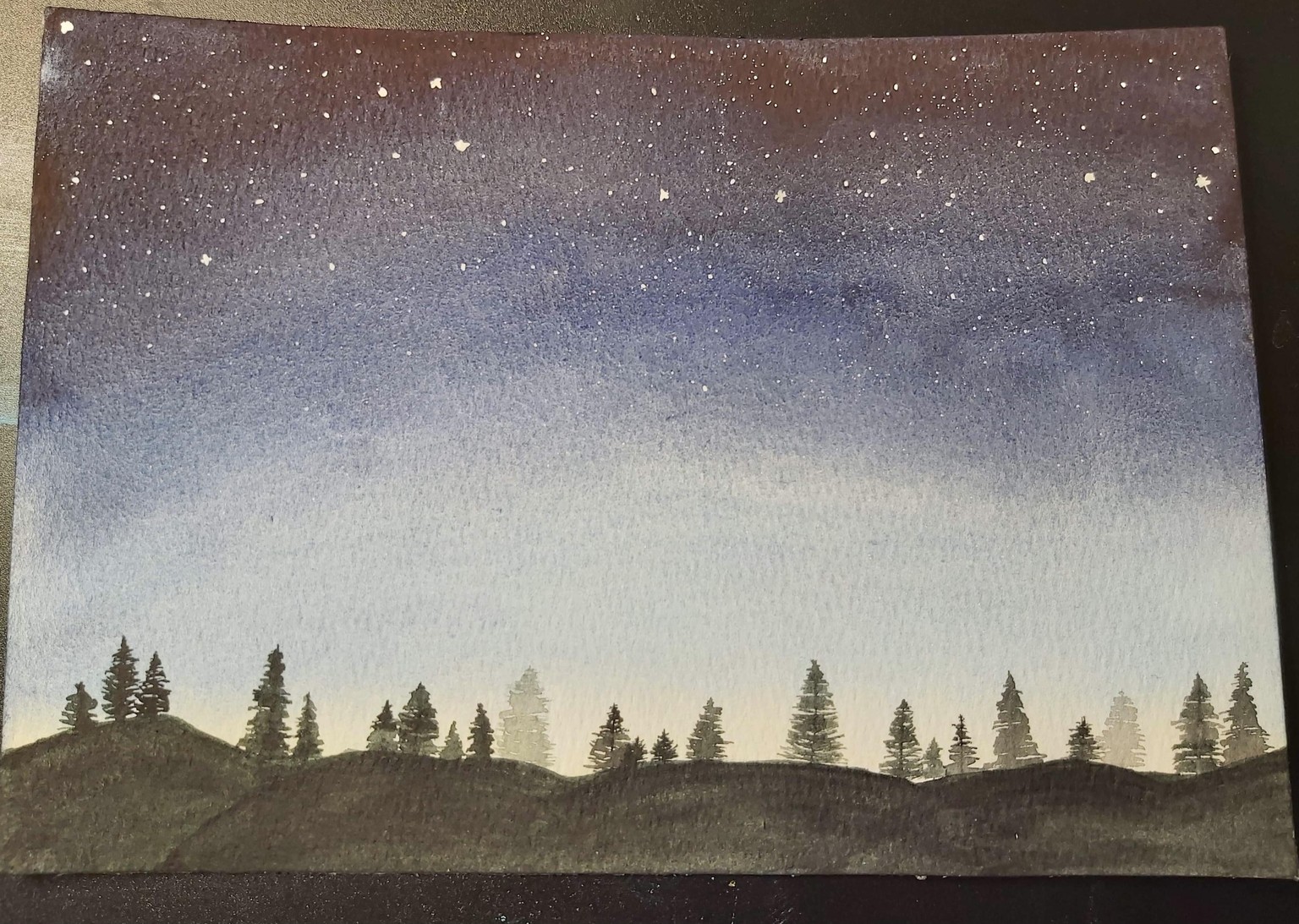Night sky - image 1 - student project