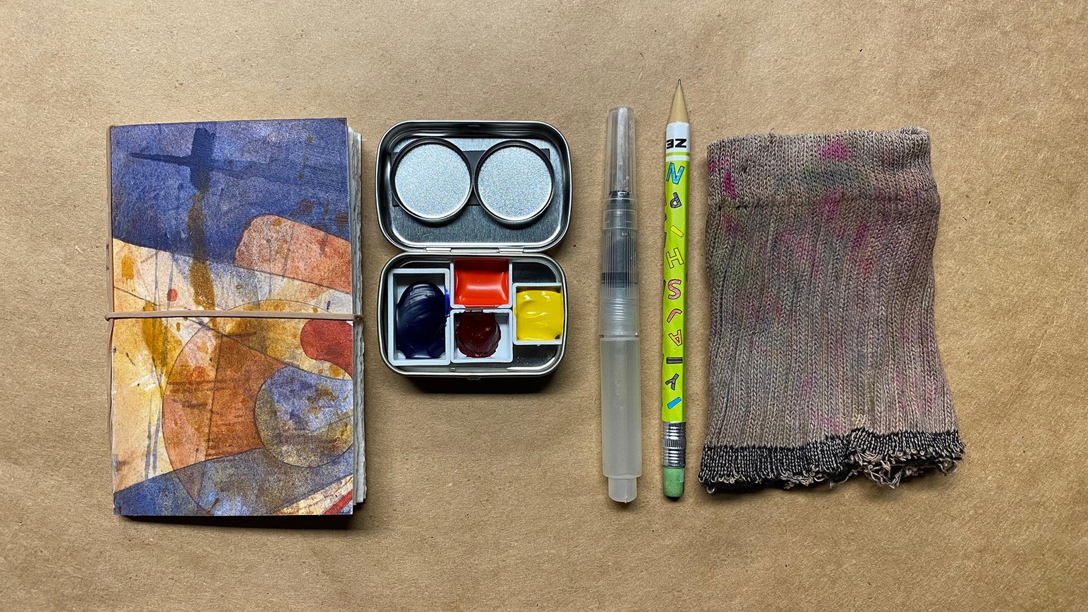 My Altoids Tin Watercolor Travel Kit - image 1 - student project