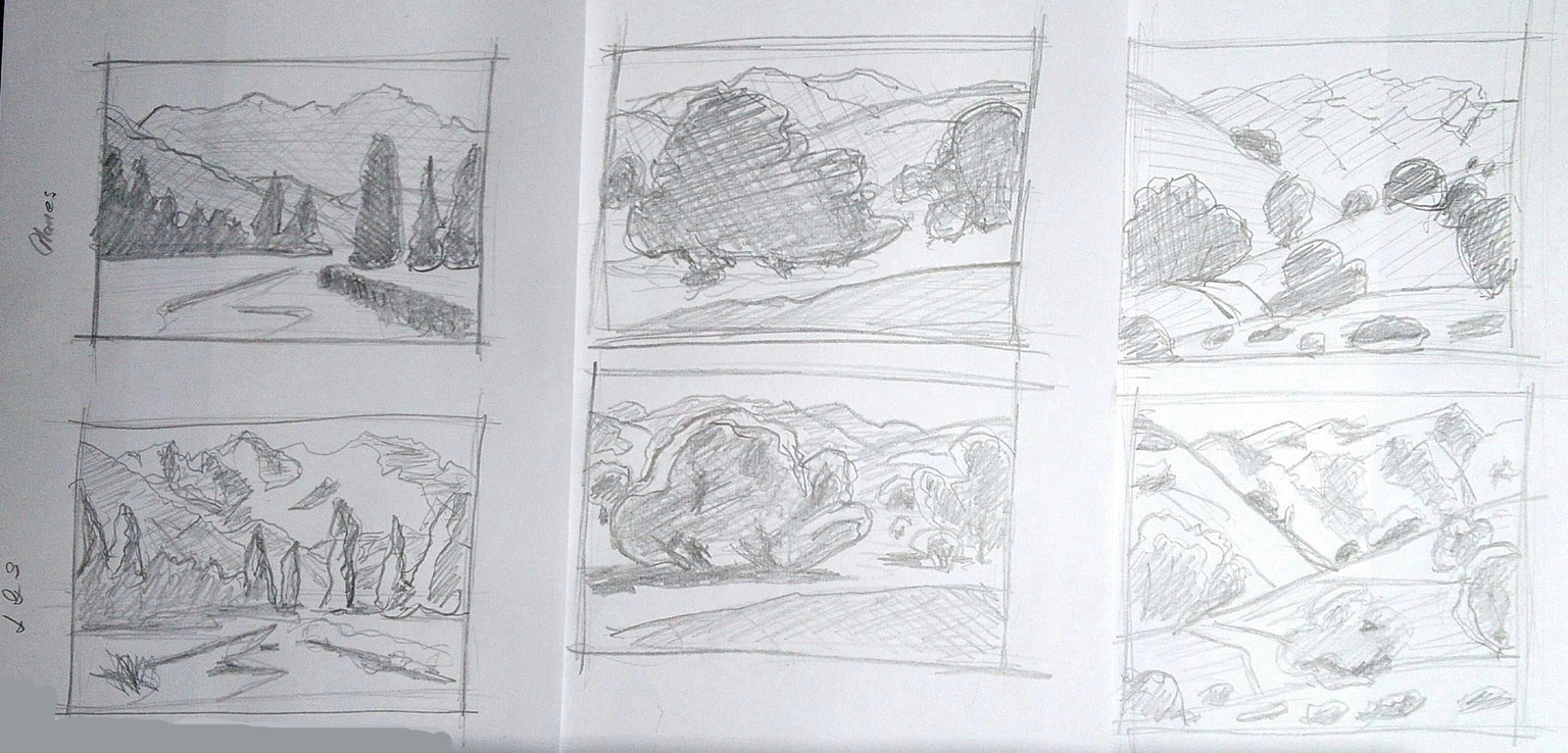Landscape Painting Fundamentals Course Part 1 - image 3 - student project