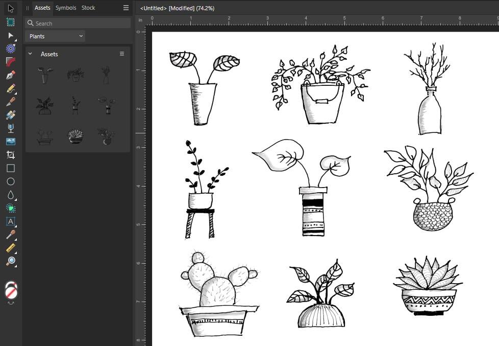 Beginner's Guide to Affinity Designer for iPad V2 | Export Persona - image 5 - student project