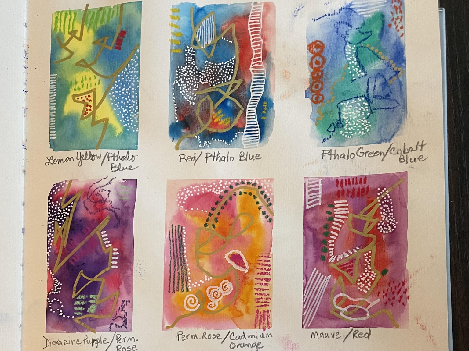 Beautiful mess - mixed media watercolor & pastels - image 4 - student project
