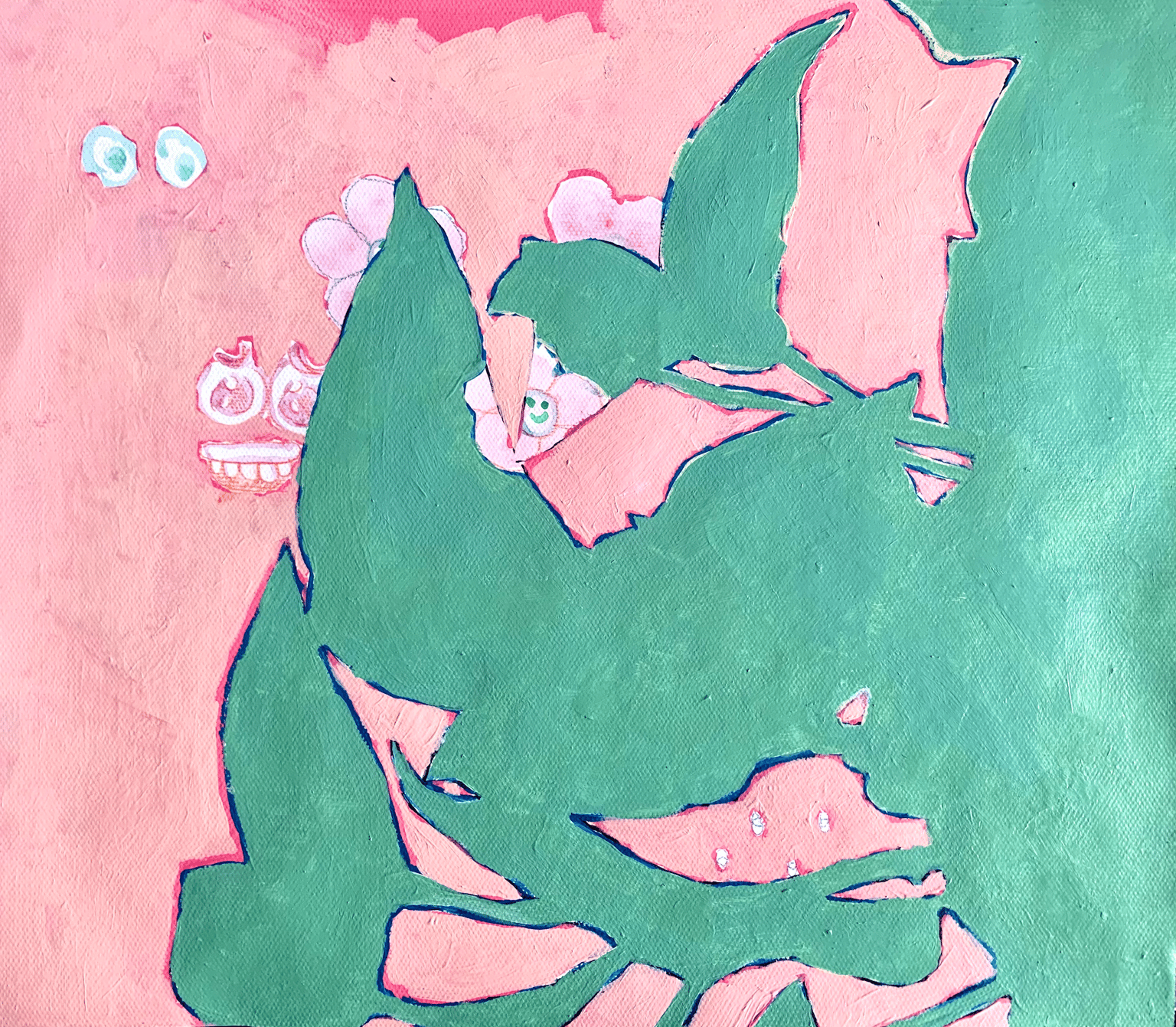 In God's Care - Abstract Painting - image 3 - student project