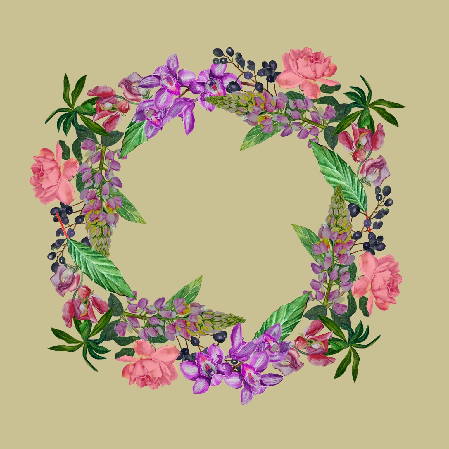 Watercolor Florals - image 1 - student project