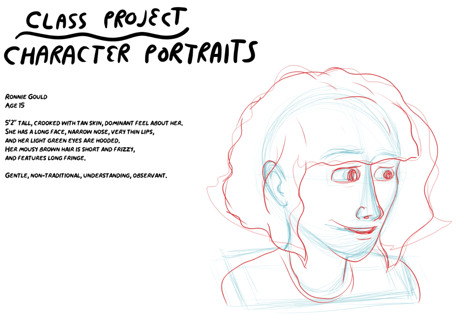 Portrait of Ronnie - image 6 - student project