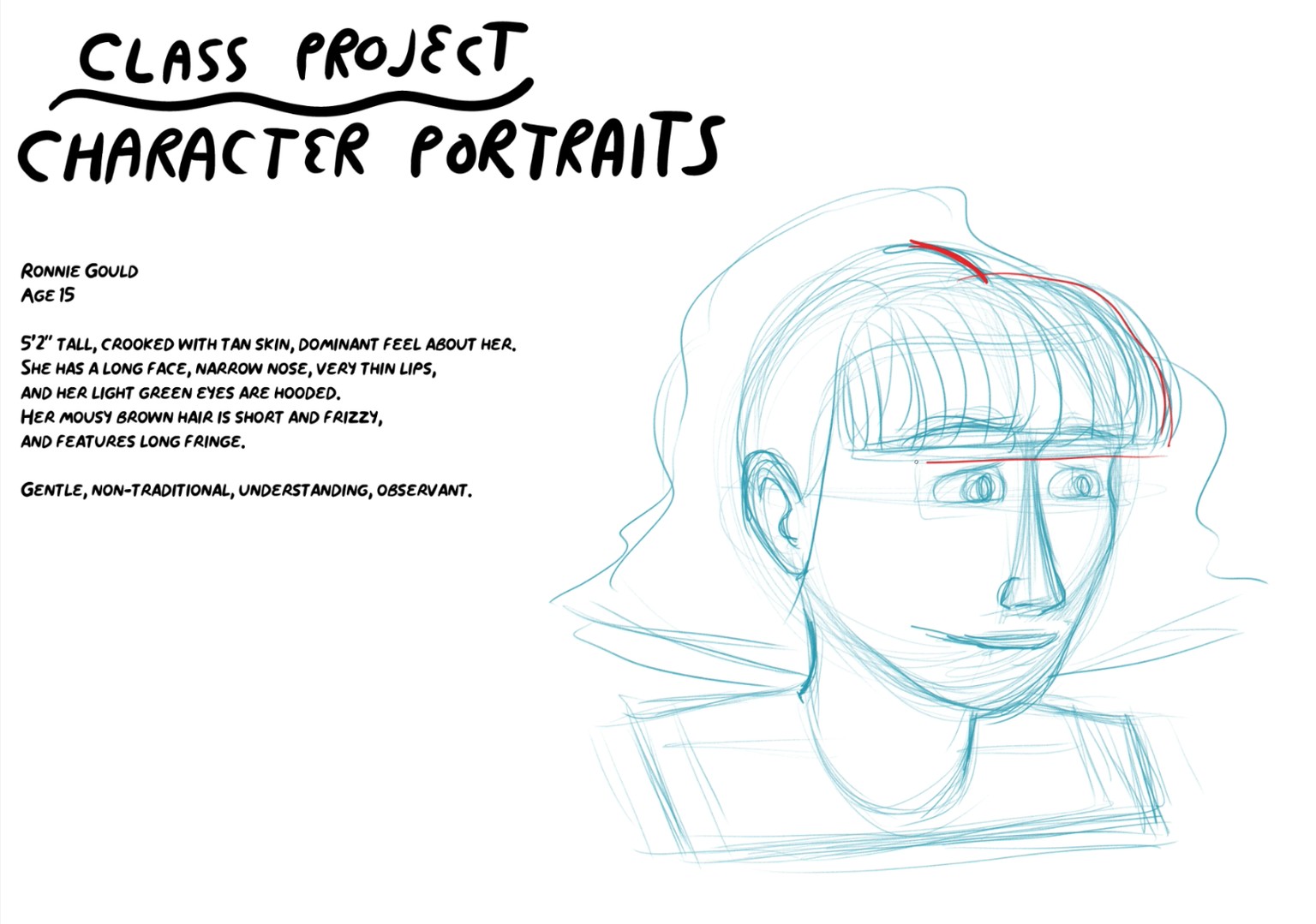 Portrait of Ronnie - image 4 - student project