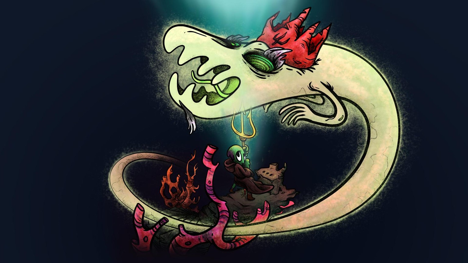 Gill and the Trident - image 1 - student project