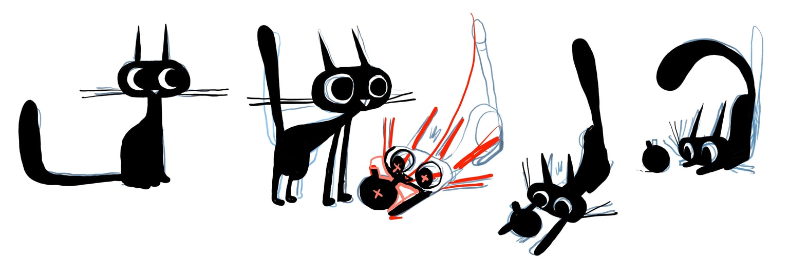 Lil' Cat & Roundy Pumpkin - image 2 - student project