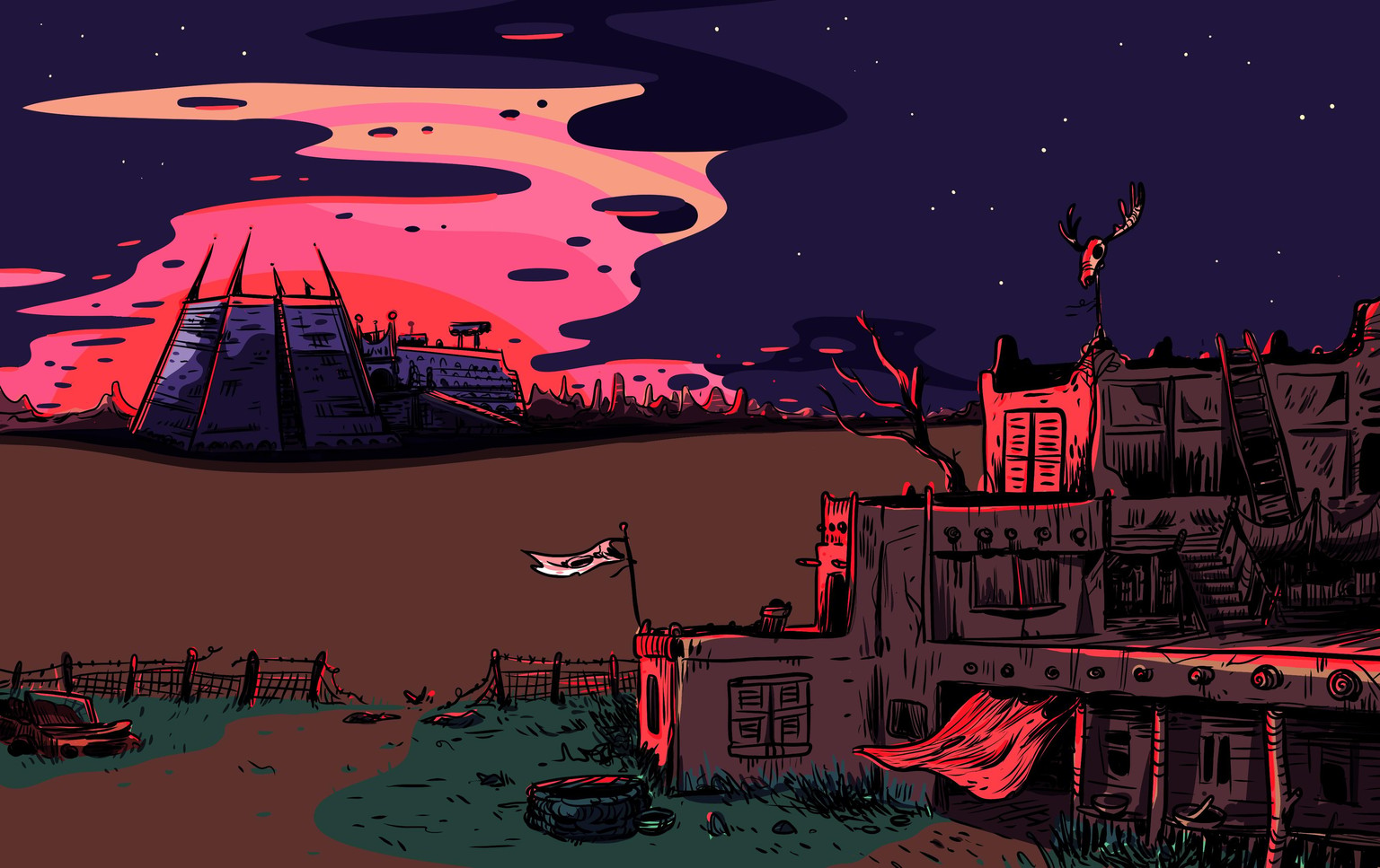 The quiet desert at sunset - image 4 - student project