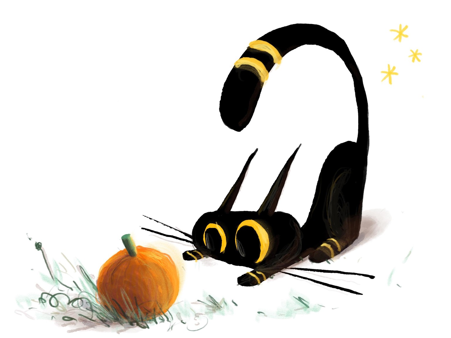 Lil' Cat & Roundy Pumpkin - image 3 - student project