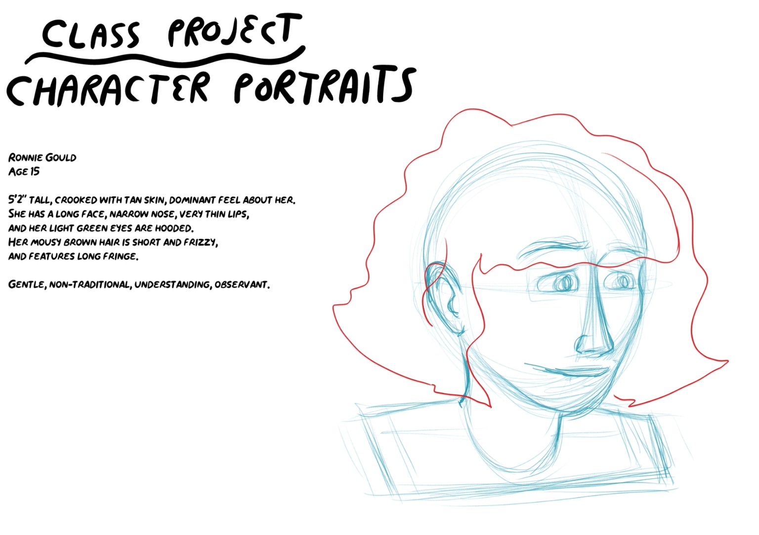 Portrait of Ronnie - image 5 - student project