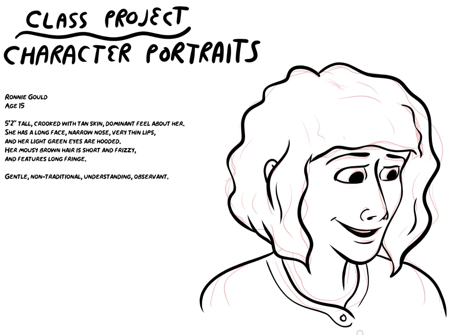 Portrait of Ronnie - image 7 - student project