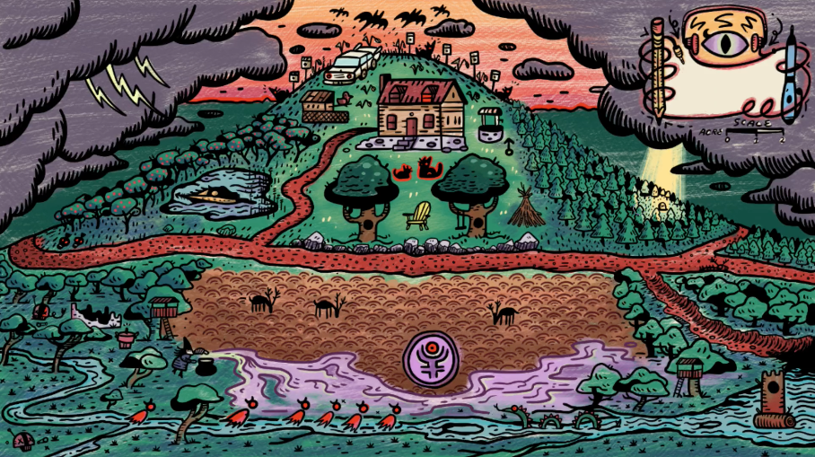 Map of the Hill - image 5 - student project