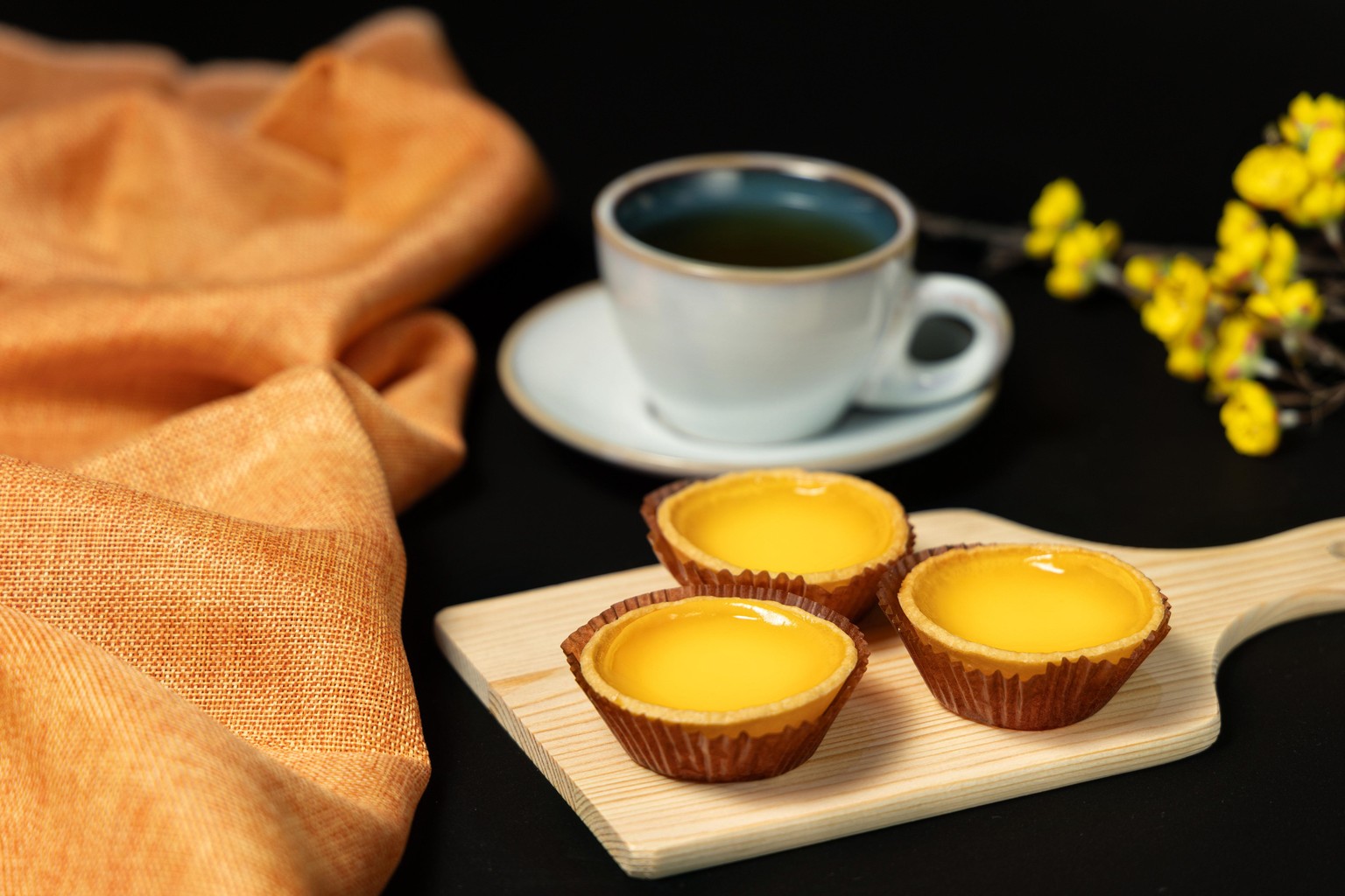 Afternoon tea with egg tart - image 1 - student project
