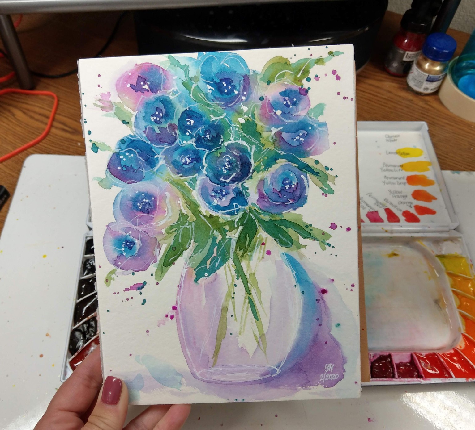 Abstract Loose Blooms - image 2 - student project
