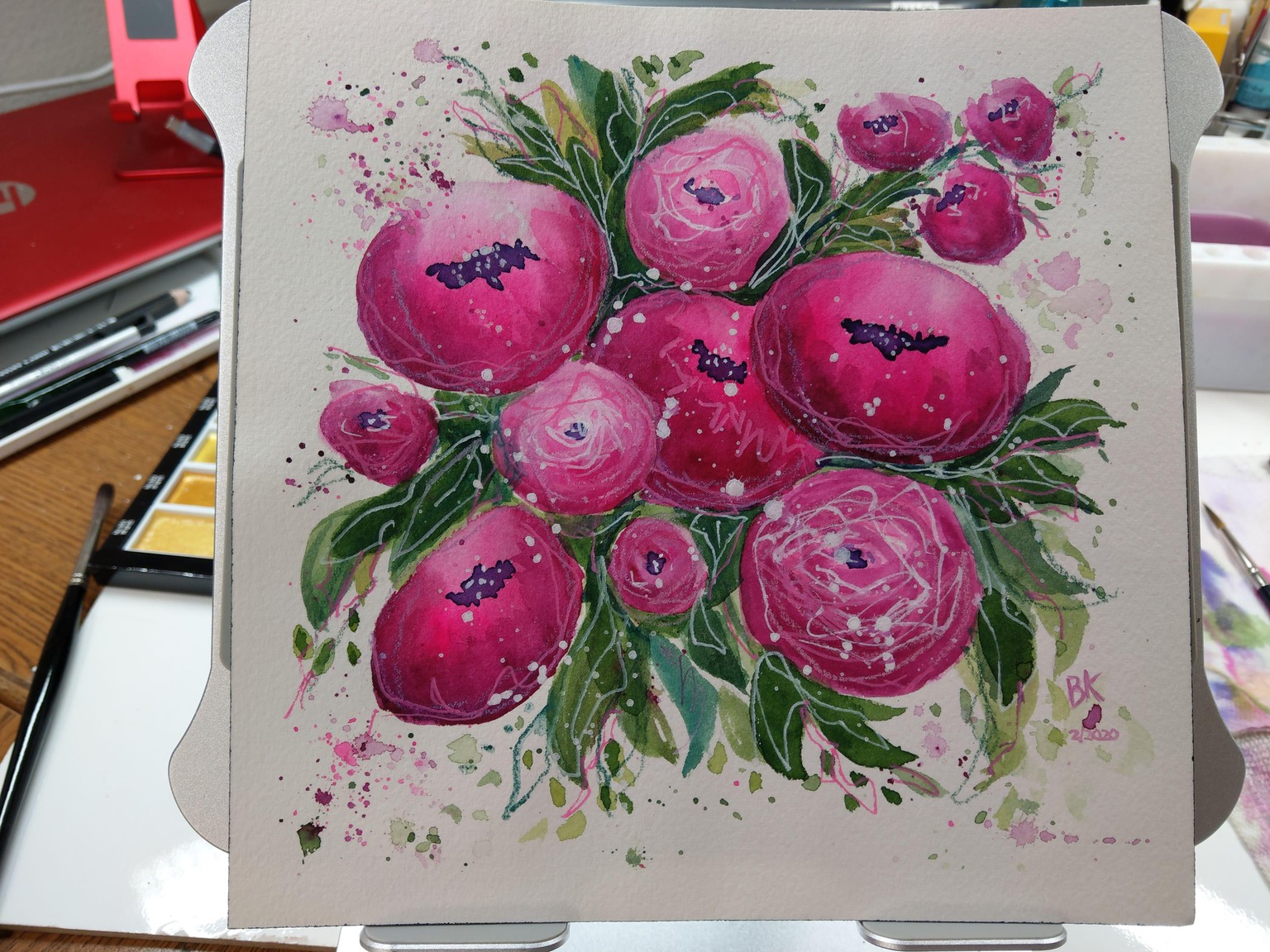 Abstract Loose Blooms - image 1 - student project