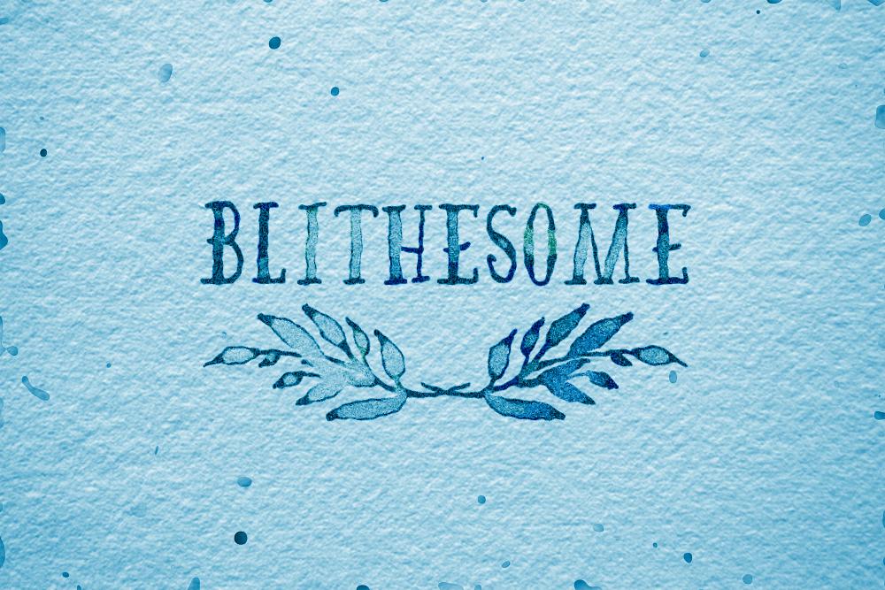Blithesome - image 1 - student project