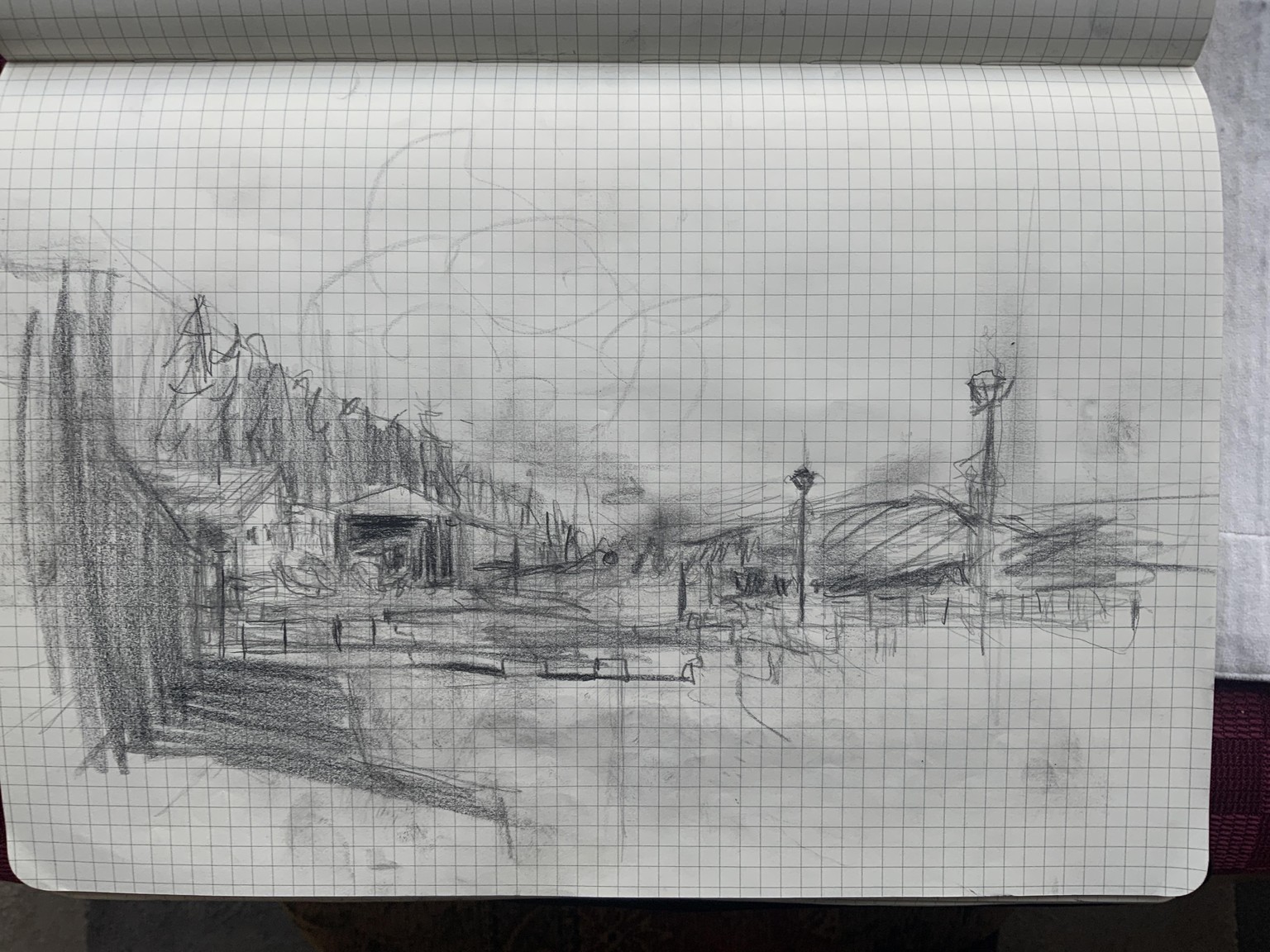 One pencil landscape in BC - image 3 - student project