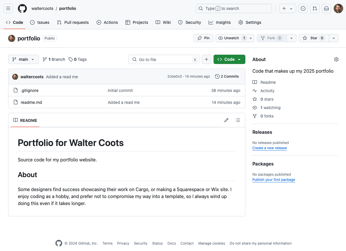 GitHub repo up and running, thanks! - image 1 - student project