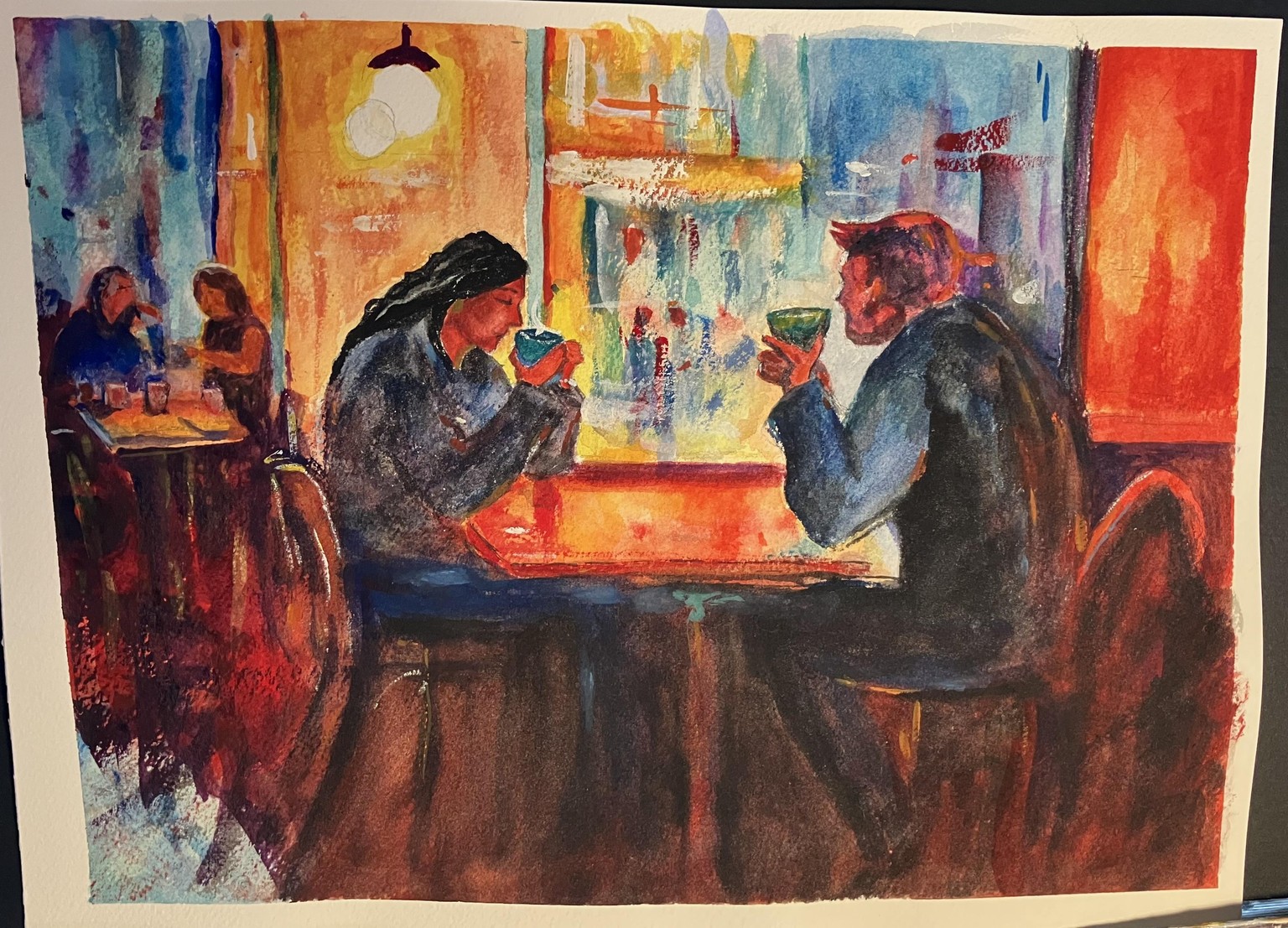 Cafe - image 1 - student project