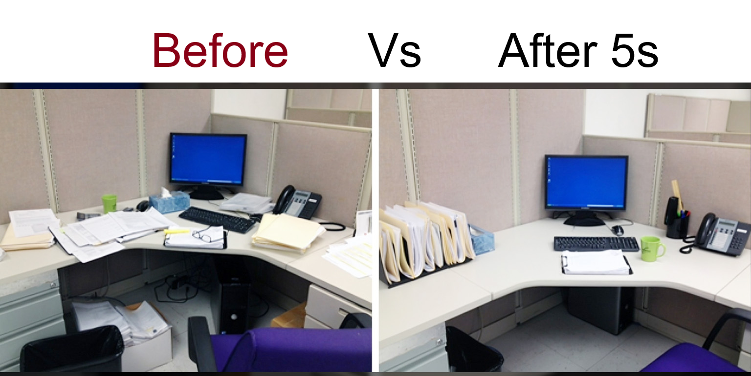 i have applied 5 s methodology in my home office - image 1 - student project