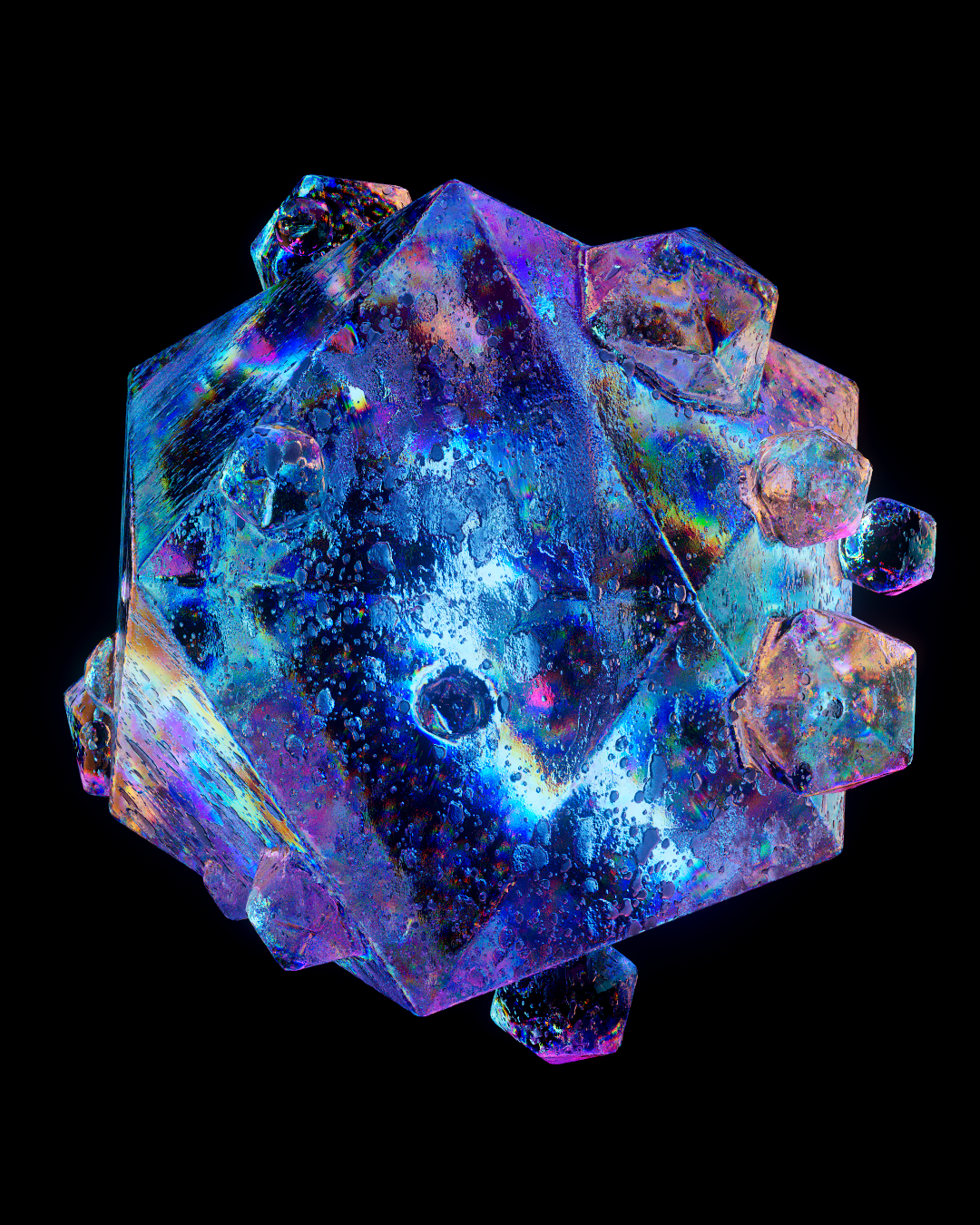 Animated Crystal - image 1 - student project