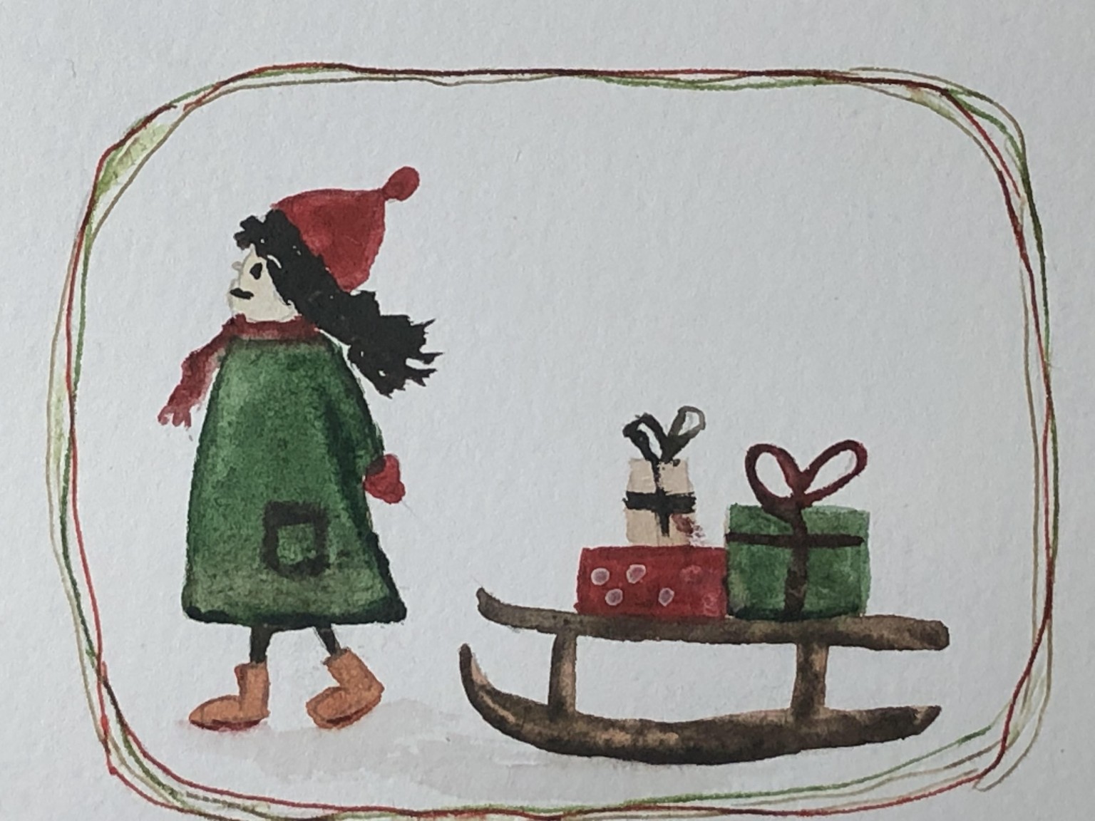 Cute Christmas Illustrations - image 6 - student project