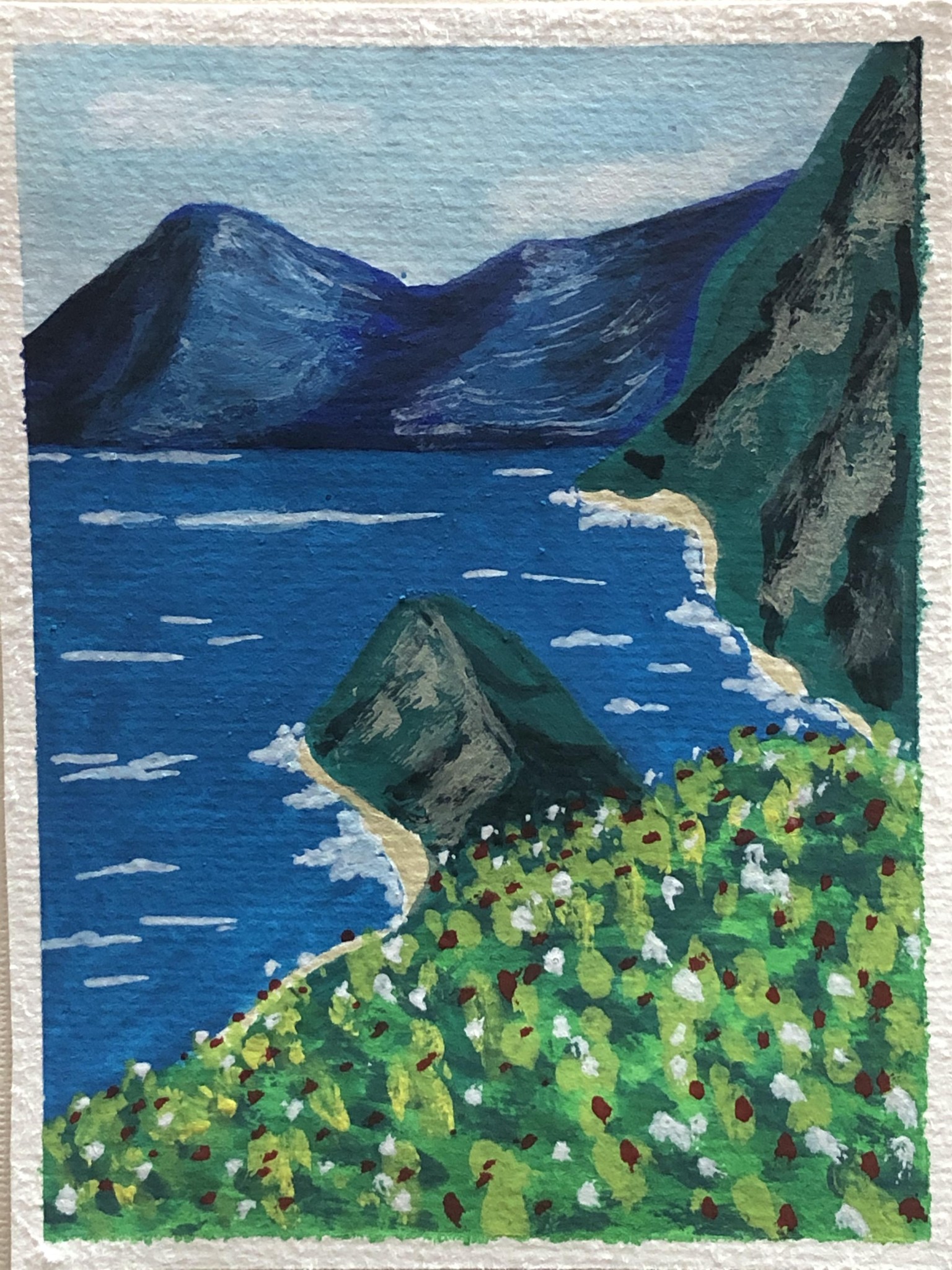 Gouache Seascapes! - image 2 - student project