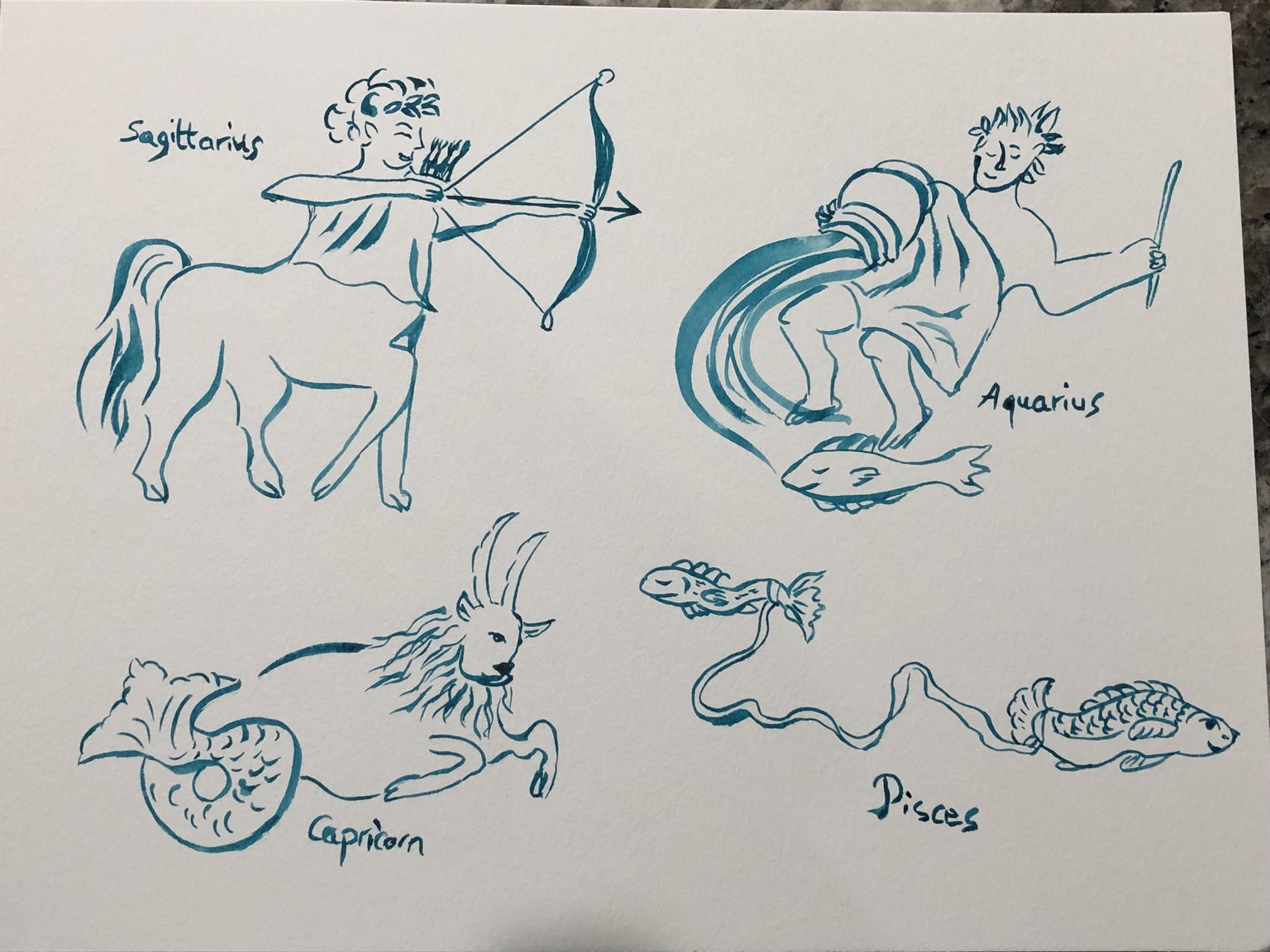 12 Zodiac Signs - image 3 - student project