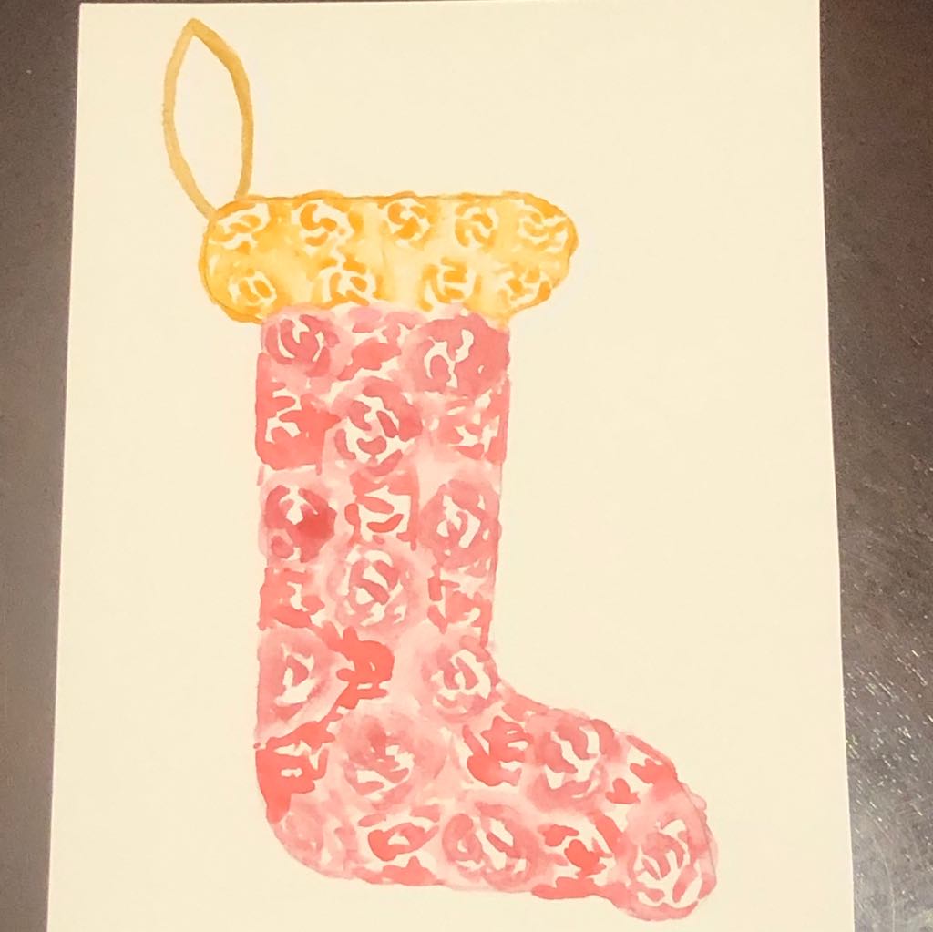 Christmas Floral Silhouettes; great Christmas cards! - image 6 - student project