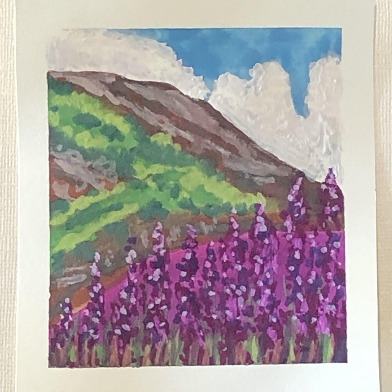 5 Mini Gouache Meadows - image 4 - student project