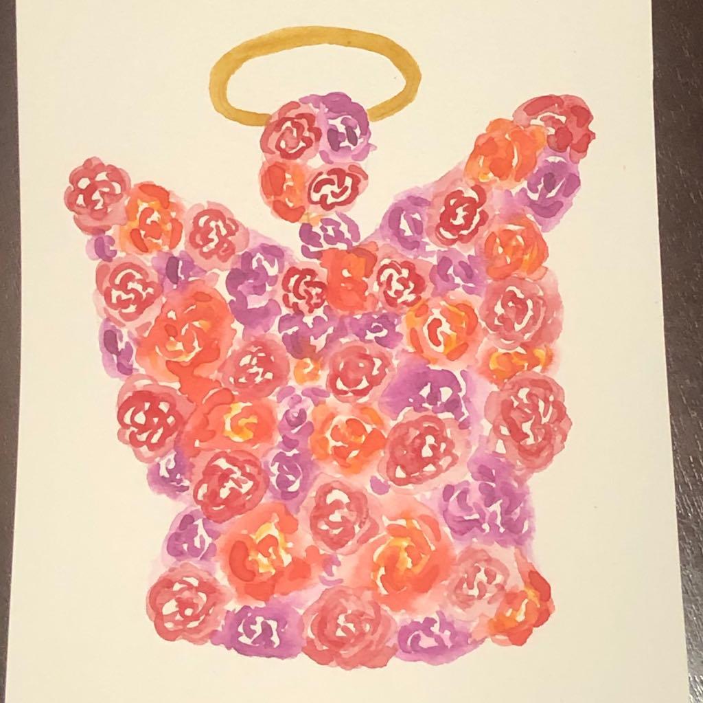 Christmas Floral Silhouettes; great Christmas cards! - image 4 - student project