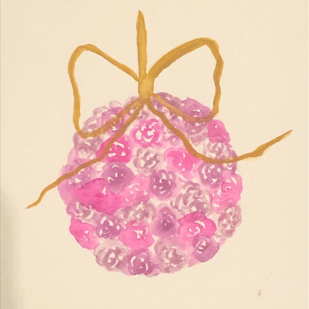 Christmas Floral Silhouettes; great Christmas cards! - image 1 - student project