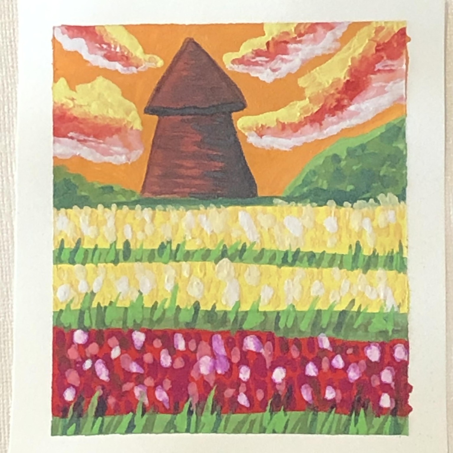 5 Mini Gouache Meadows - image 2 - student project