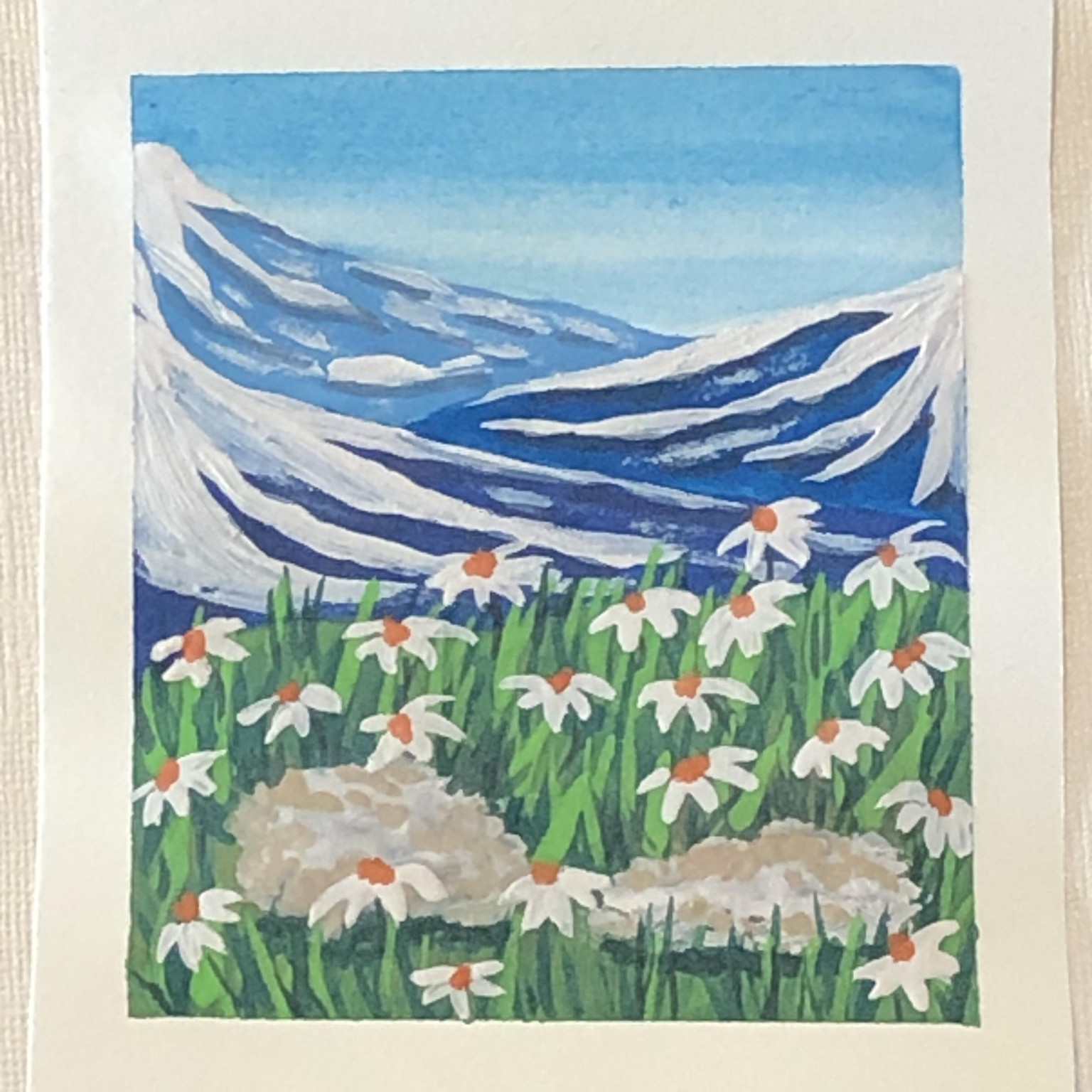 5 Mini Gouache Meadows - image 3 - student project