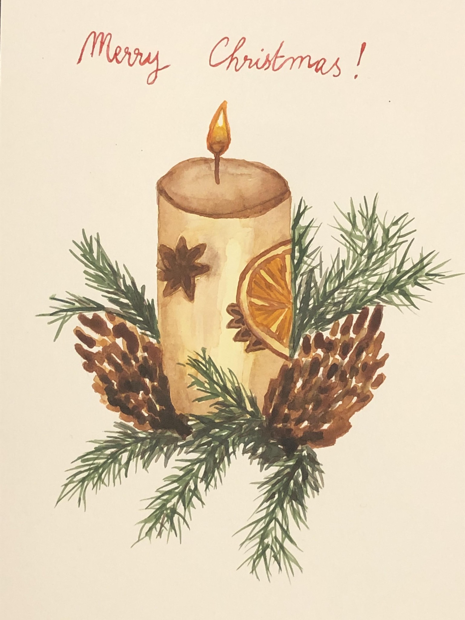 Winter illustrations into Christmas cards - image 1 - student project