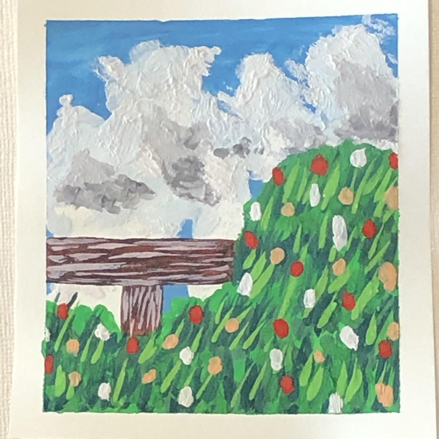 5 Mini Gouache Meadows - image 1 - student project