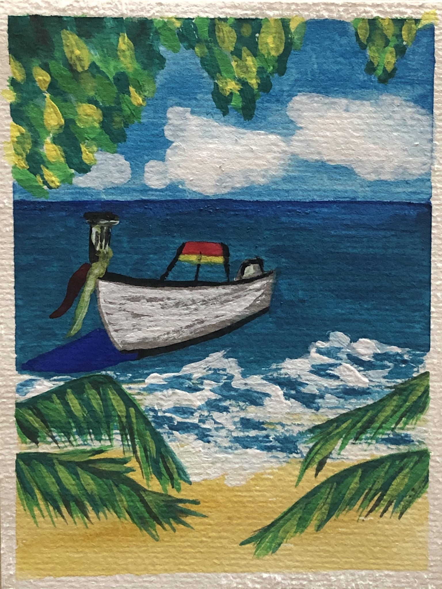 Gouache Seascapes! - image 1 - student project