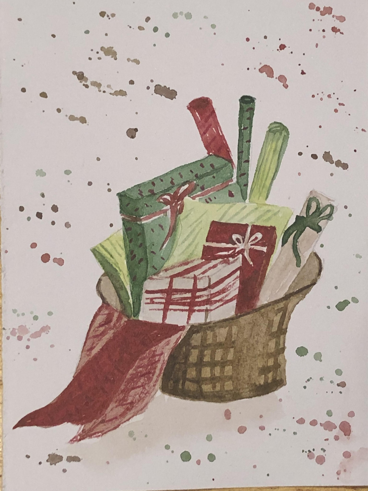 Cute Christmas Illustrations - image 8 - student project