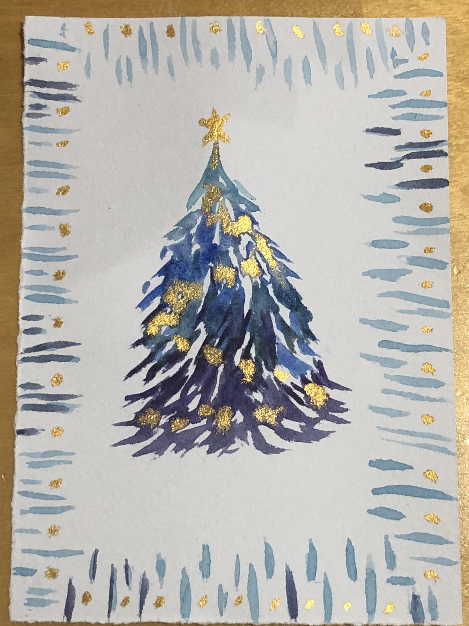 Shiny Christmas cards in January! ;-) - image 1 - student project