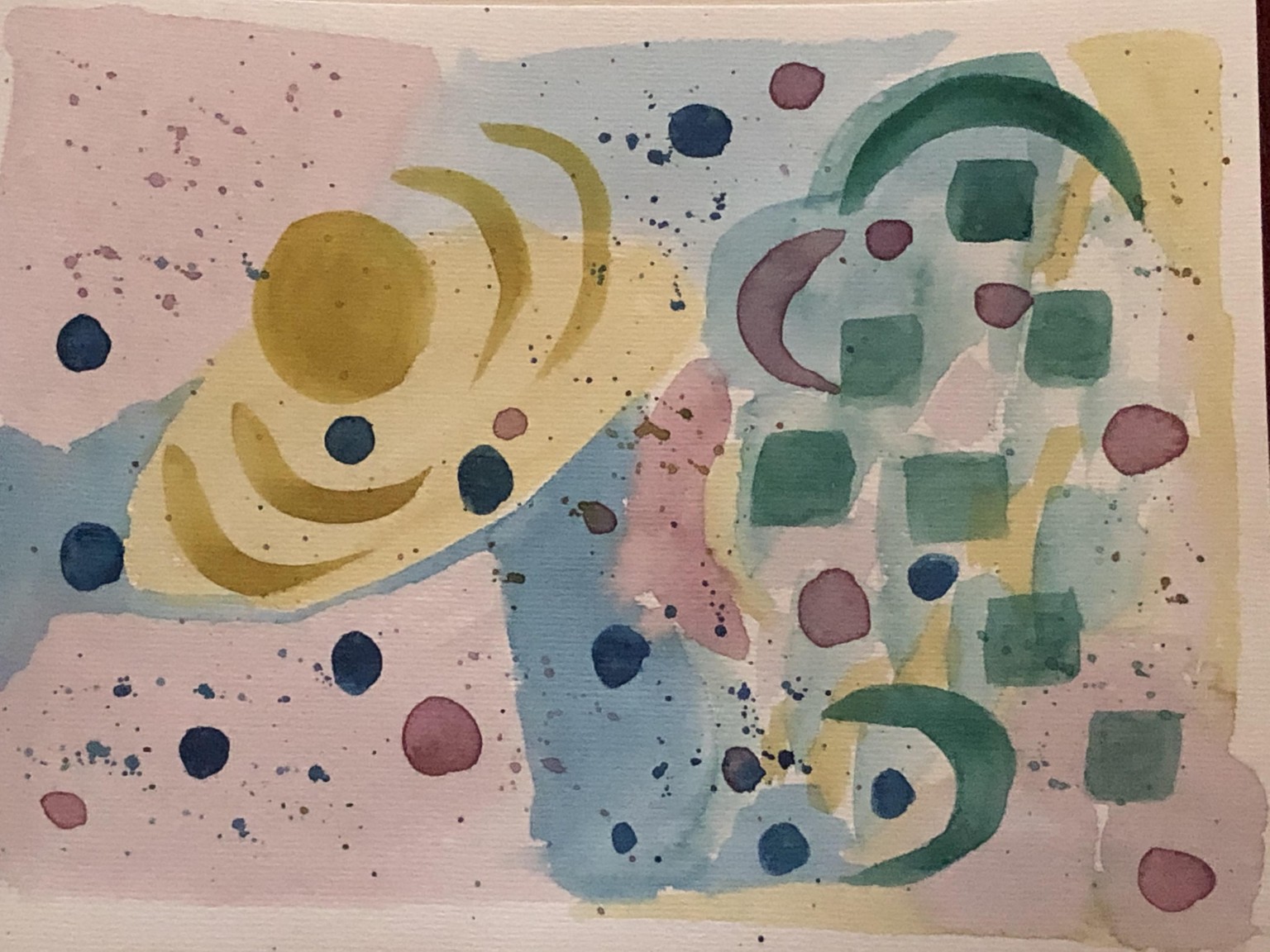 Abstract Watercolor - image 2 - student project